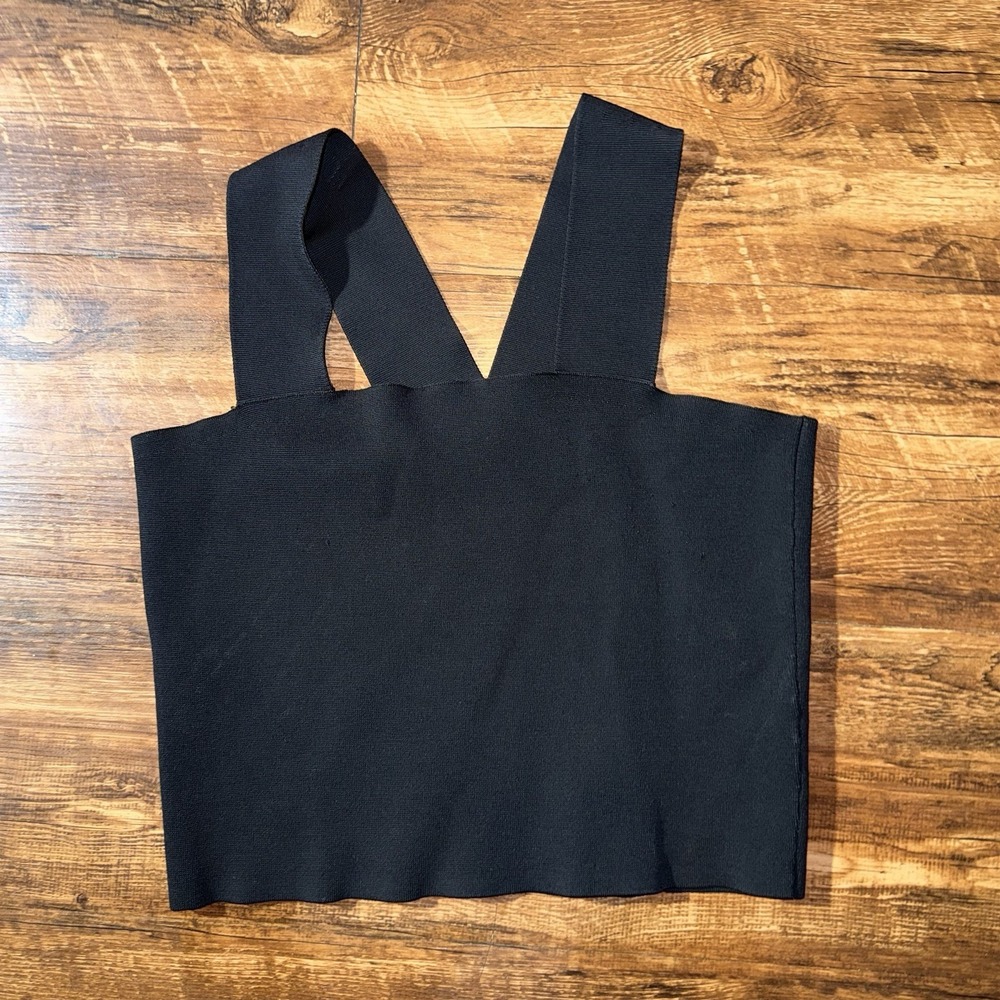 A. L. C. Black‎ Bandage Tank Top Women's XL